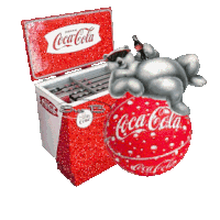 Lodówka coca cola